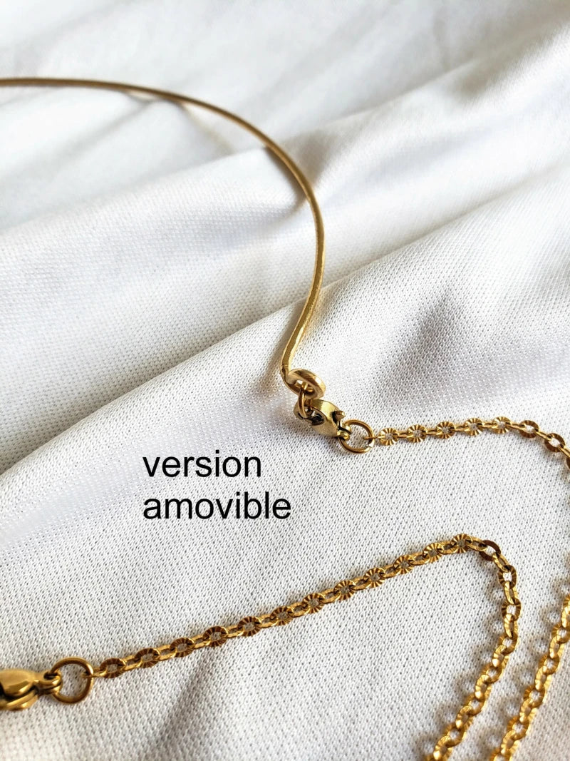 Collier bijou 2 en 1 - Original - Image 14