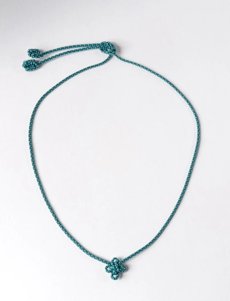 Collier réglable en nylon doux - Divine Harmonie x Sarah Aloïsi - Image 2