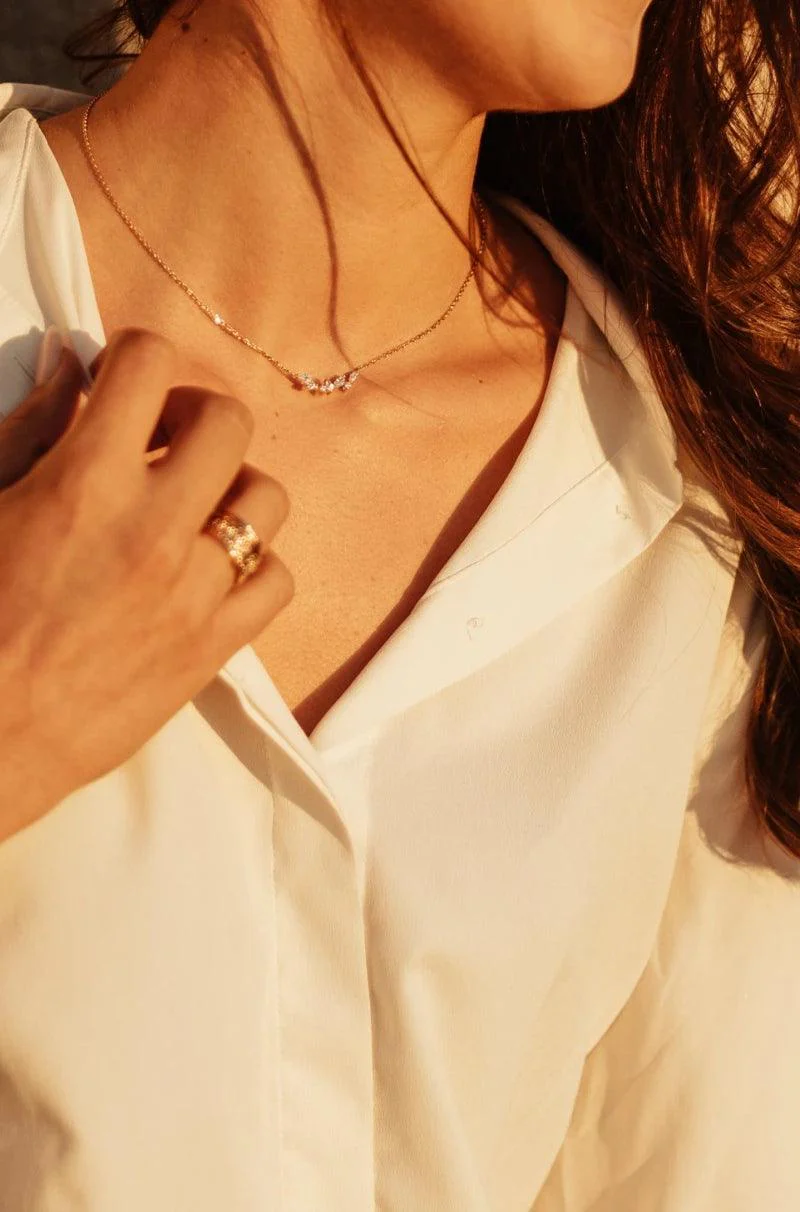Collier doré - June - Image 3