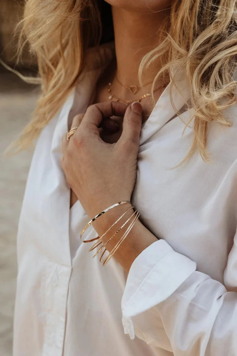 Collier dorée - Mon cœur - Image 3