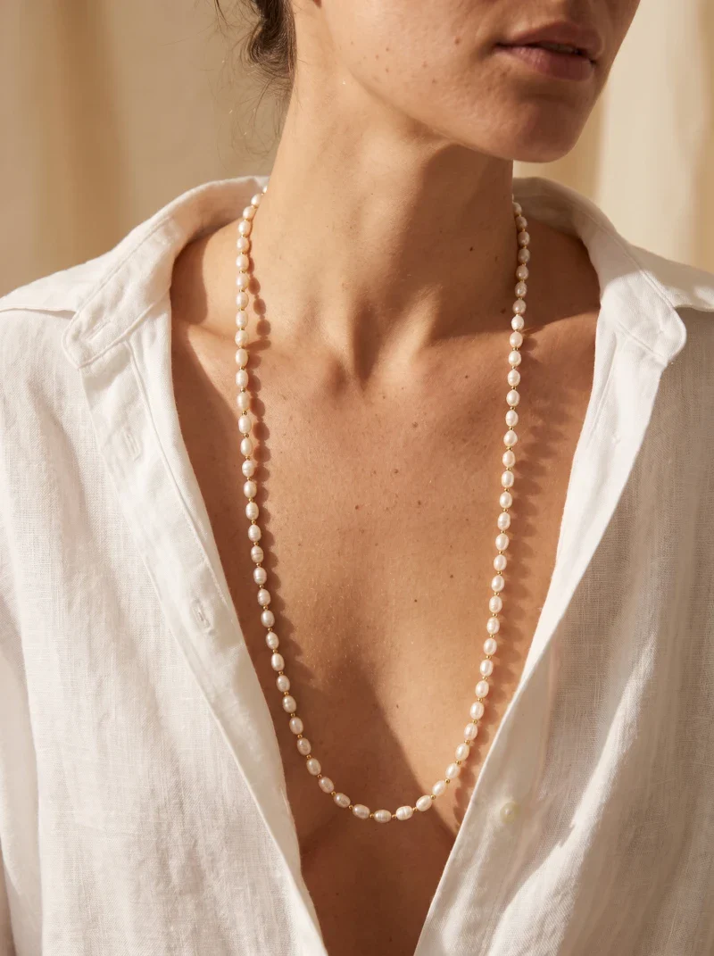 Collier en perles - Mother of pearl - Image 10
