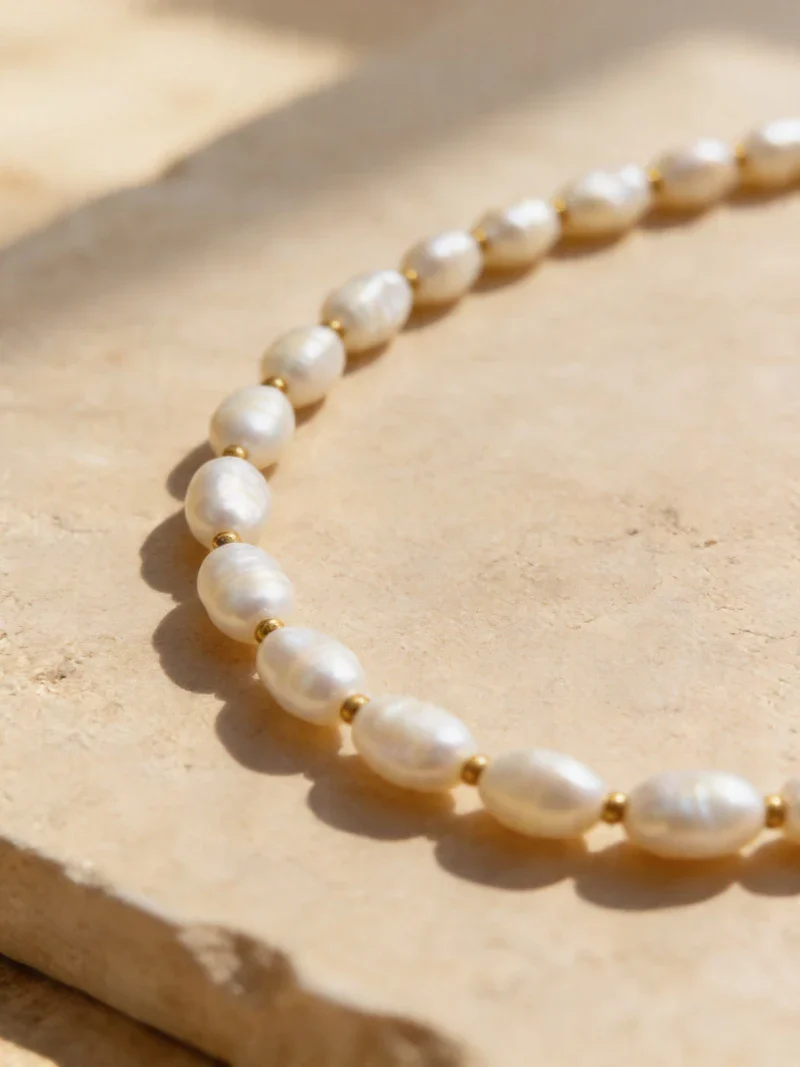 Collier en perles - Mother of pearl - Image 6