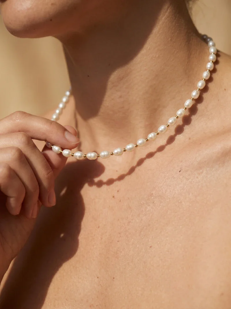 Collier en perles - Mother of pearl - Image 7