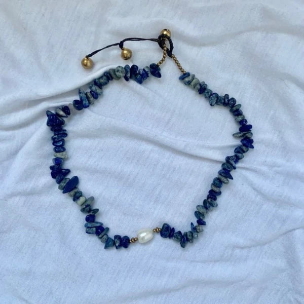 Collier en pierre et perle naturelle - Callie - Image 5