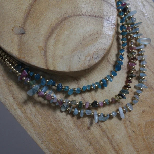 Collier en pierres - Emilie - Image 2