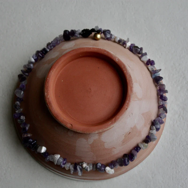 Collier en pierres naturelles et laiton - Image 7