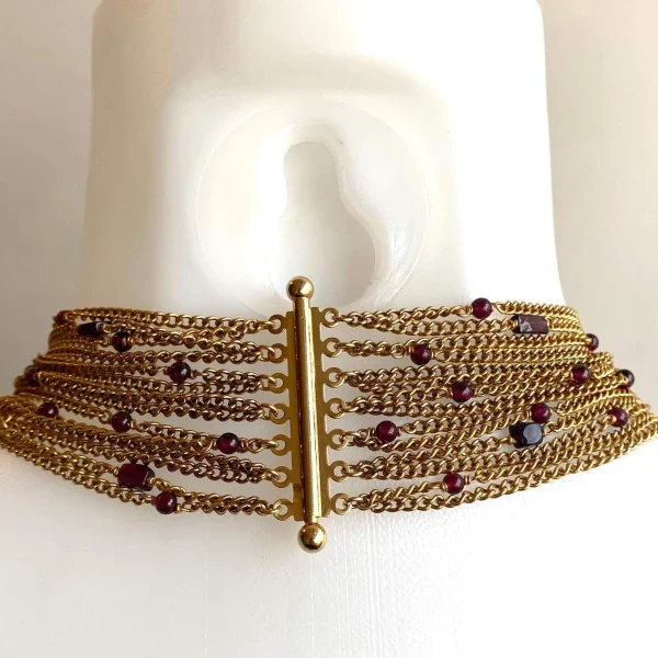 Collier fait main doré I Milky way - Image 2