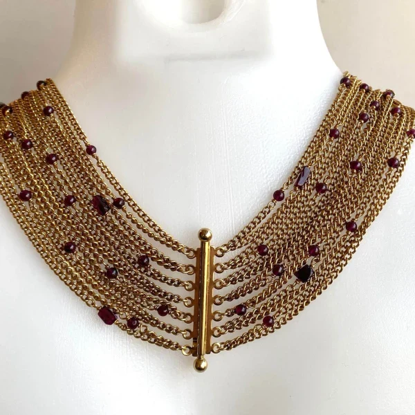Collier fait main doré I Milky way - Image 3
