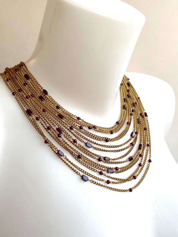 Collier fait main doré I Milky way - Image 4