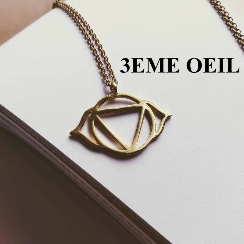 Collier médaille multi rang - Or - Image 17