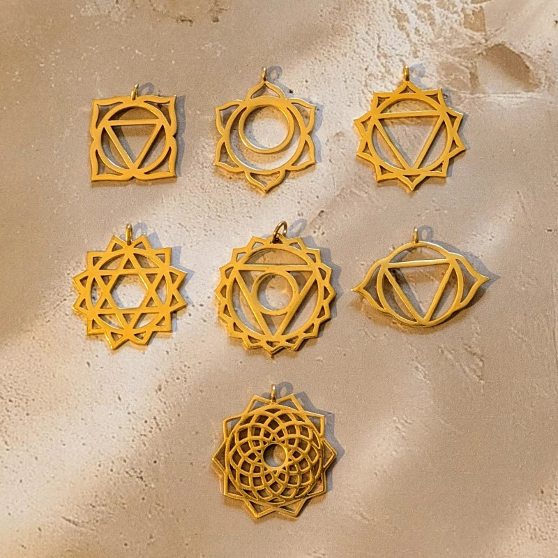 Collier médaille multi rang - Or - Image 9