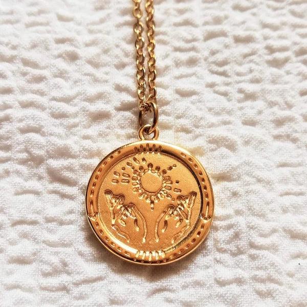 Collier médaille or - Guidance - Image 3
