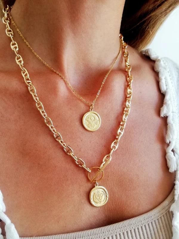 Collier médaille or - Guidance - Image 5