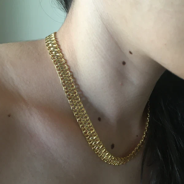Collier proche du cou maillon serré et fin Choke - Image 7