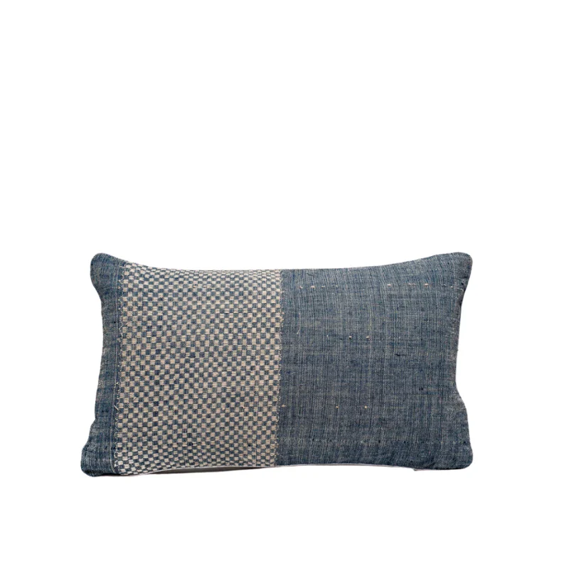 Coussin design à impact social - Patakalo Bleu - Image 6