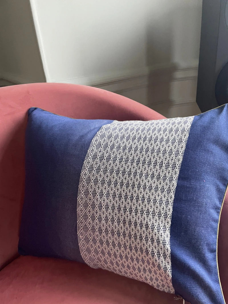Coussin d'intérieur - Ede bleu roi - Image 3