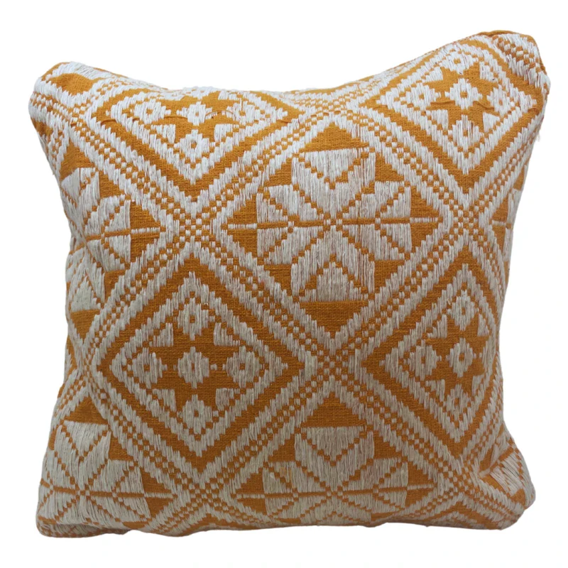 Coussin fait main clémentine - Dokmai - Image 10