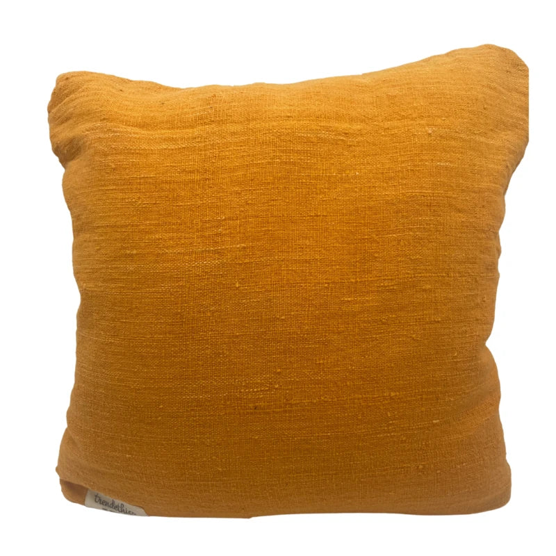 Coussin fait main clémentine - Dokmai - Image 6
