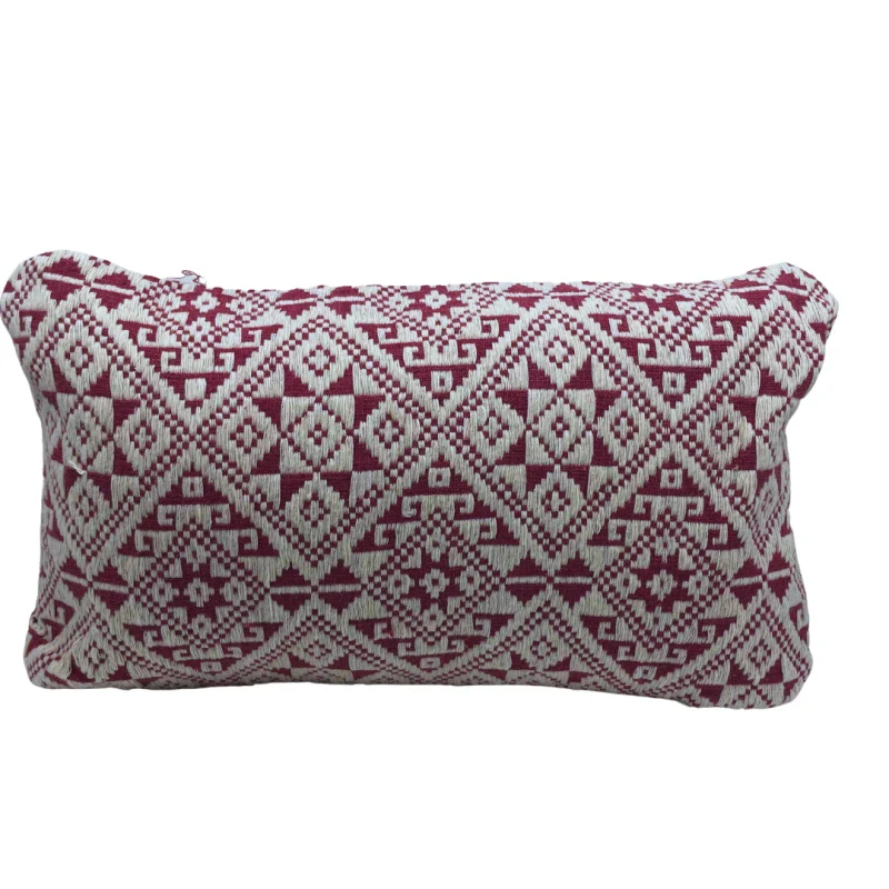 Coussin Dokmai Framboise en coton bio - Image 9