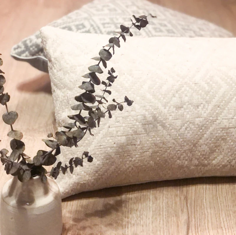 Coussin doux - Dokmai Blanc - Image 3