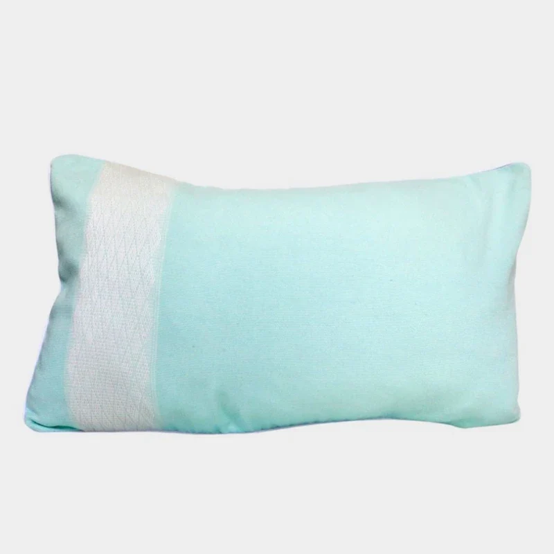 Coussin Ede bleu céladon - Image 2