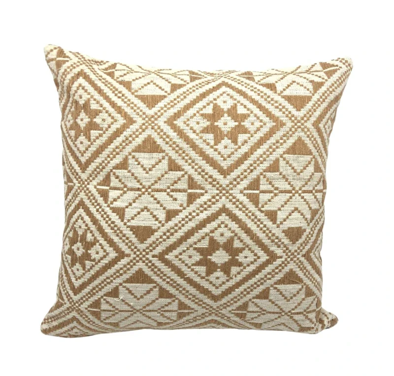 Coussin fait main caramel - Dokmai - Image 7
