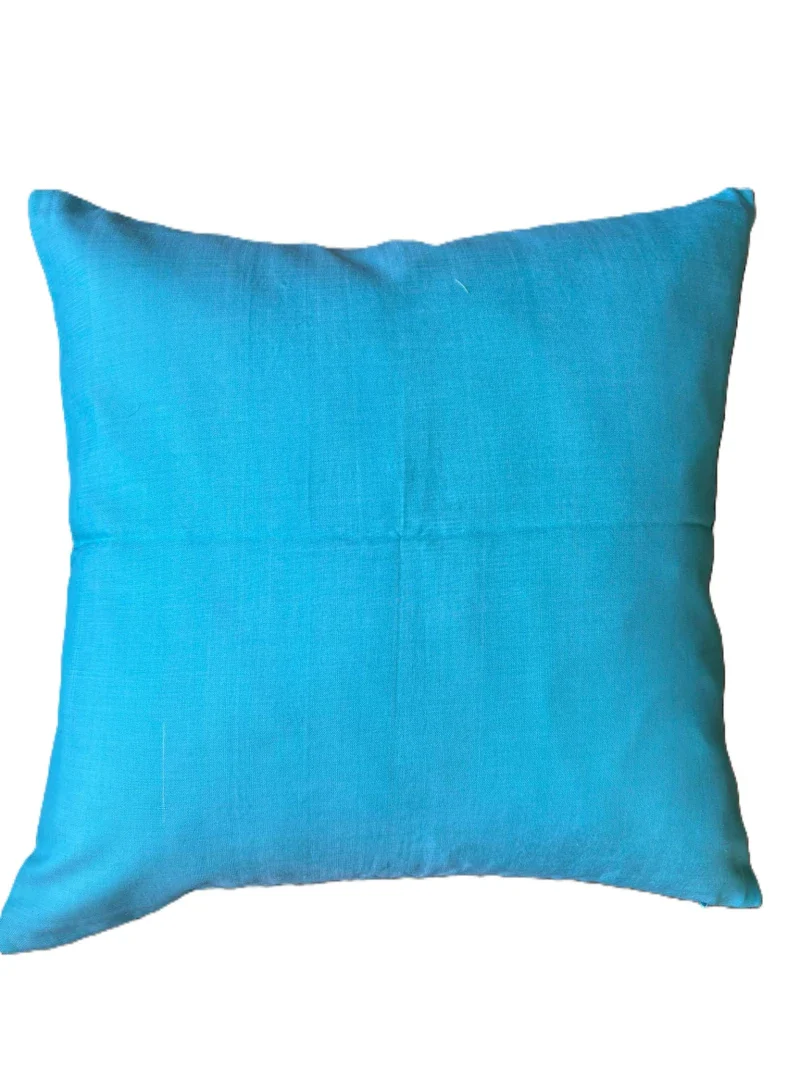 Coussin Kachin turquoise - Image 7