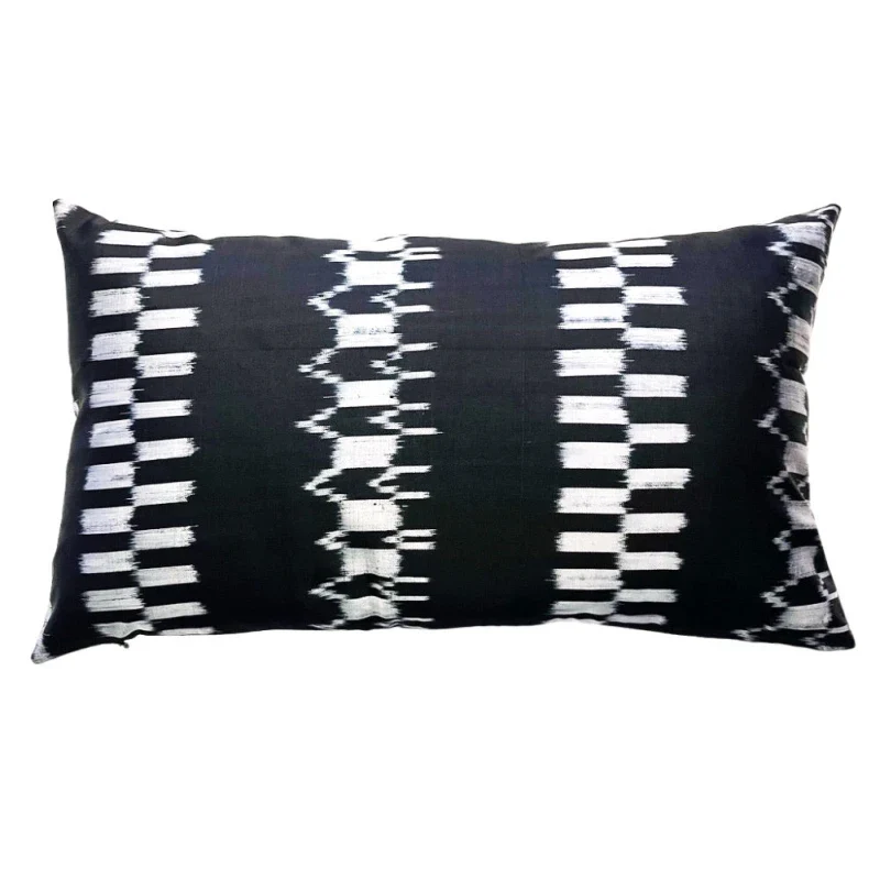 Coussin Shan noir et blanc - Image 4