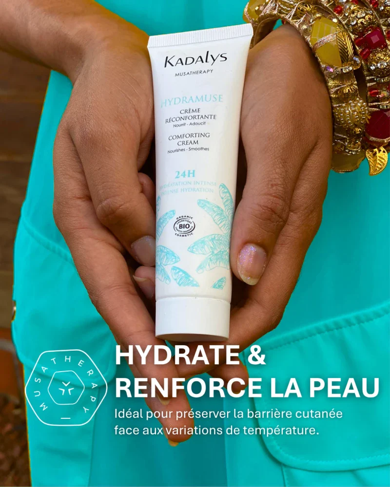 Crème réconfortante Bio à la Banane Jaune 24h Hydramuse 50ml - Image 3