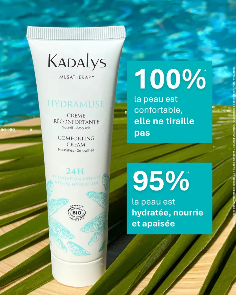 Crème réconfortante Bio à la Banane Jaune 24h Hydramuse 50ml - Image 4