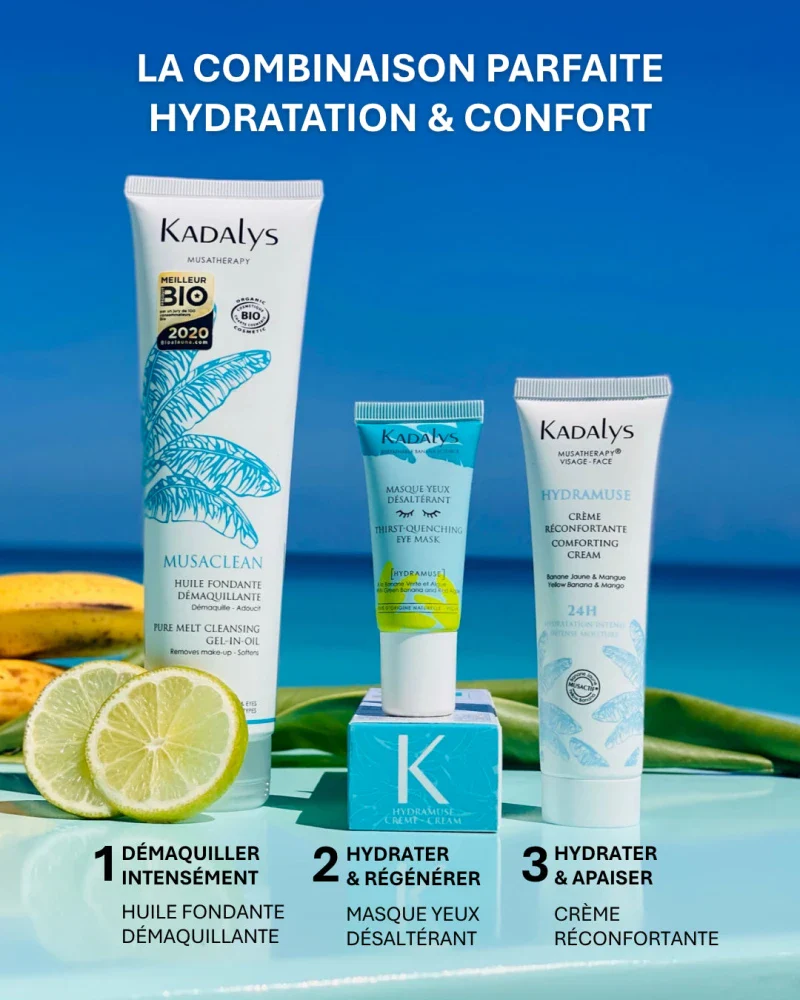 Crème réconfortante Bio à la Banane Jaune 24h Hydramuse 50ml - Image 7