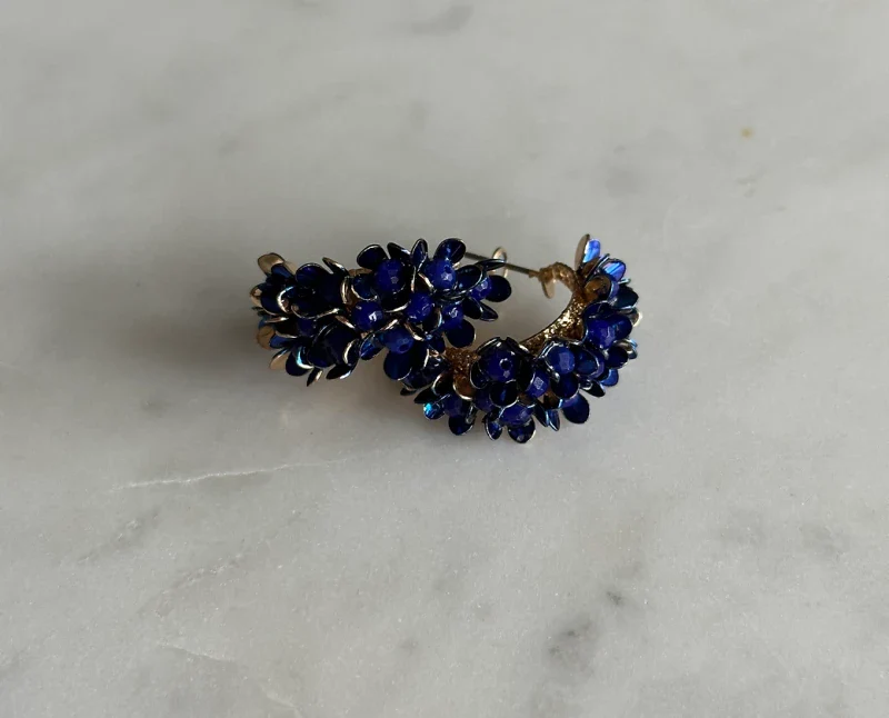 Créoles à perles colorées - Eliana - Image 6