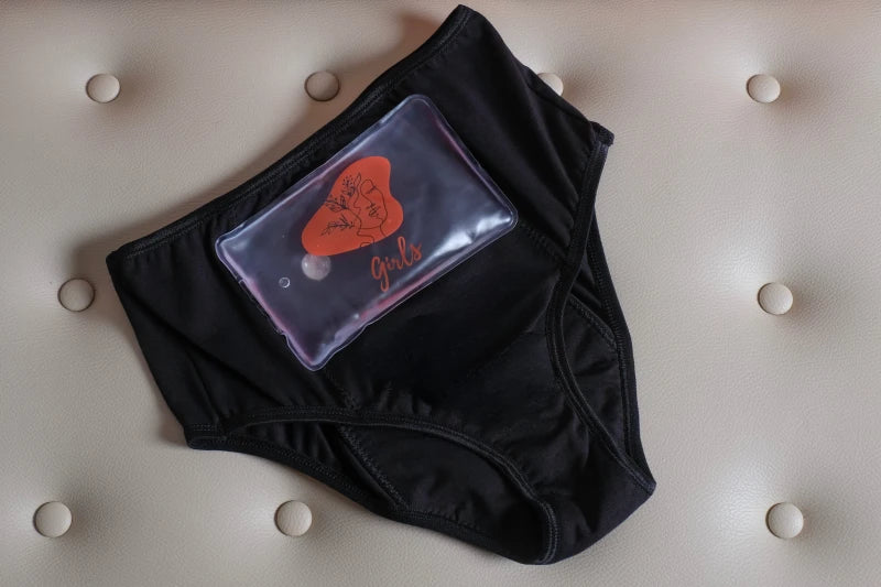 Culotte menstruelle chauffante taille haute pour flux léger à abondant - Image 2
