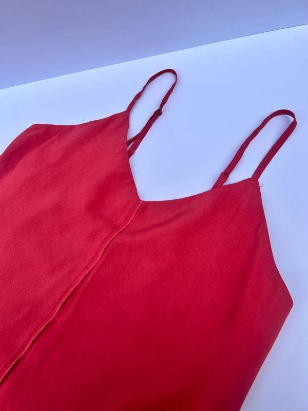 Débardeur pour femme en rayon rose - Freida - Image 2