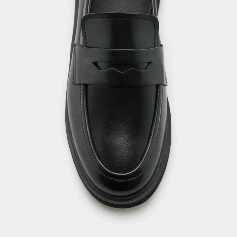 Mocassins véganes unisexes - Douro noir - Image 3