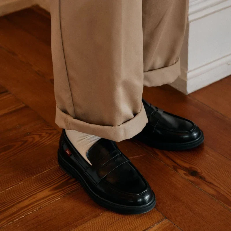 Mocassins véganes unisexes - Douro noir - Image 6