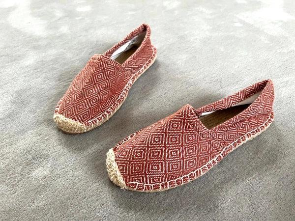 Espadrilles beige ocre en jute tressé - Diamond - Image 14