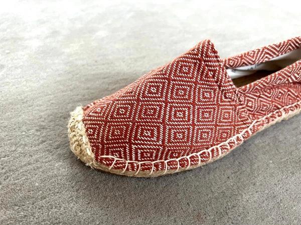 Espadrilles beige ocre en jute tressé - Diamond - Image 4