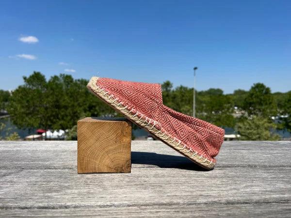Espadrilles beige ocre en jute tressé - Diamond - Image 5