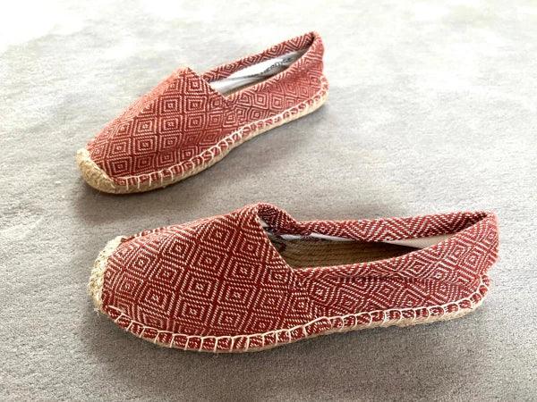 Espadrilles beige ocre en jute tressé - Diamond - Image 8