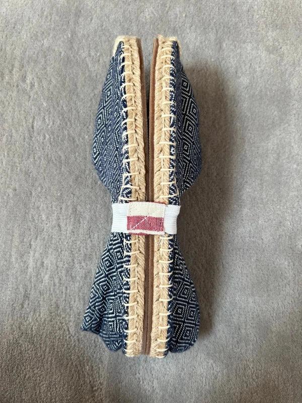 Espadrilles bleu marine en jute tressé - Diamond - Image 3