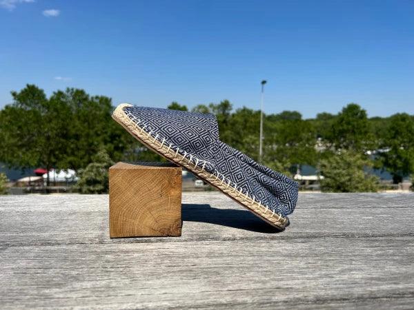 Espadrilles bleu marine en jute tressé - Diamond - Image 4