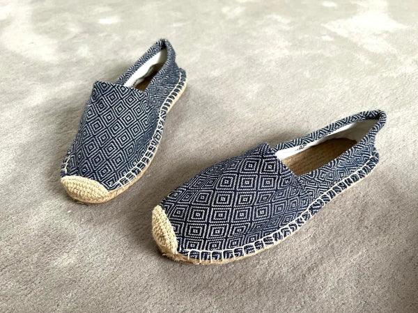 Espadrilles bleu marine en jute tressé - Diamond - Image 5
