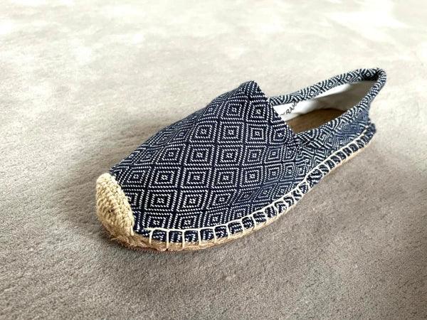 Espadrilles bleu marine en jute tressé - Diamond - Image 7