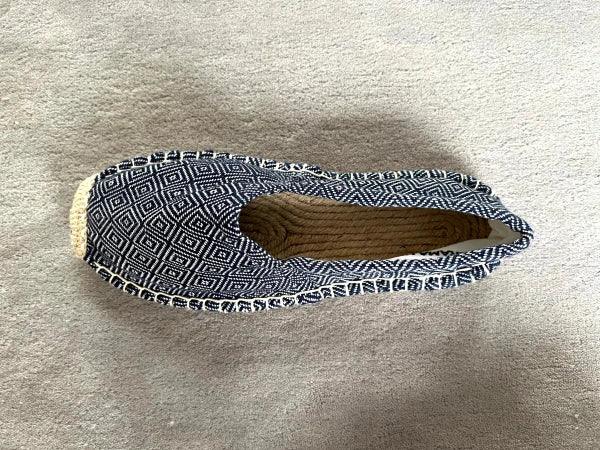 Espadrilles bleu marine en jute tressé - Diamond - Image 8