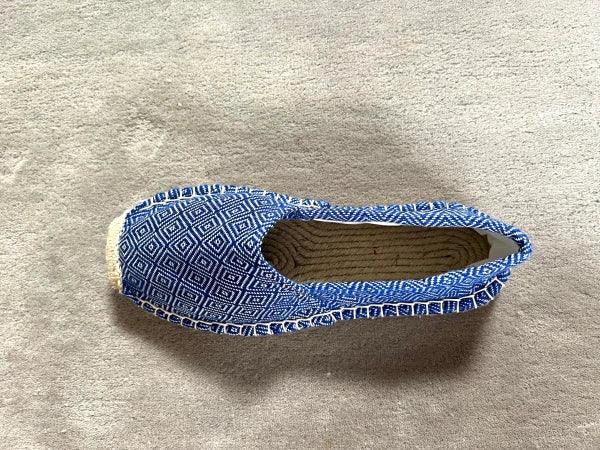 Espadrilles en jute tressé bleu roi - Diamond - Image 10