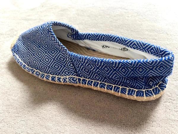 Espadrilles en jute tressé bleu roi - Diamond - Image 11