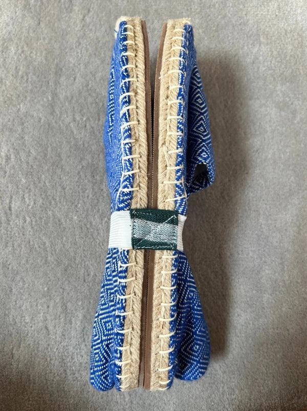 Espadrilles en jute tressé bleu roi - Diamond - Image 8