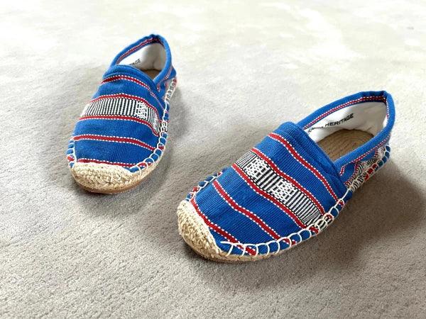 Espadrilles bleu roi en jute tressé - Ratanakiri - Image 11