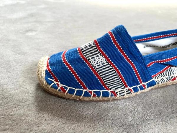 Espadrilles bleu roi en jute tressé - Ratanakiri - Image 3